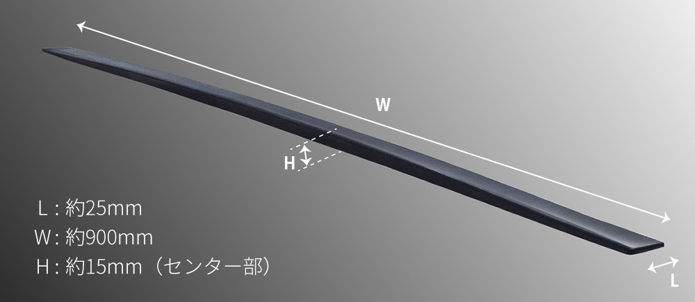 未使用】【未使用品】GRヤリス GRリアスポイラーエクステンション