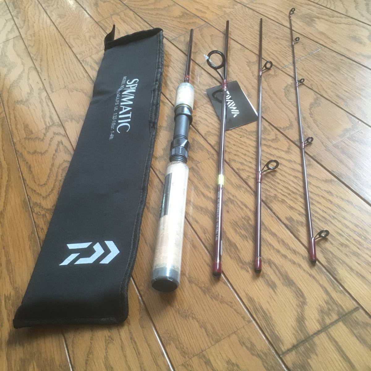 ☆○○ダイワ SPINMATIC 5.6ft スピニングパックロッド4ピース