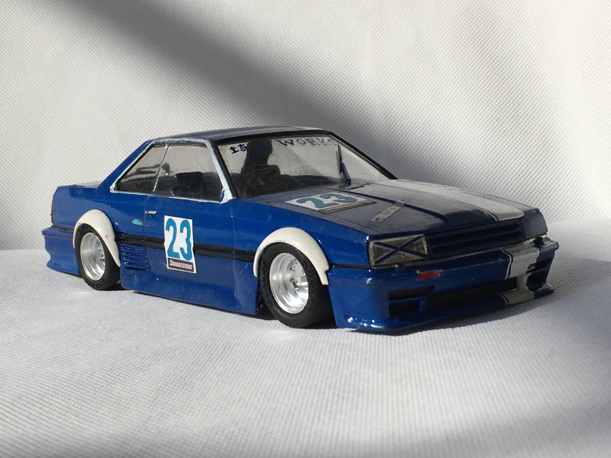 全体的に状態が悪い】ジャンク 1/24 R30？R31？スカイライン 完成品 旧