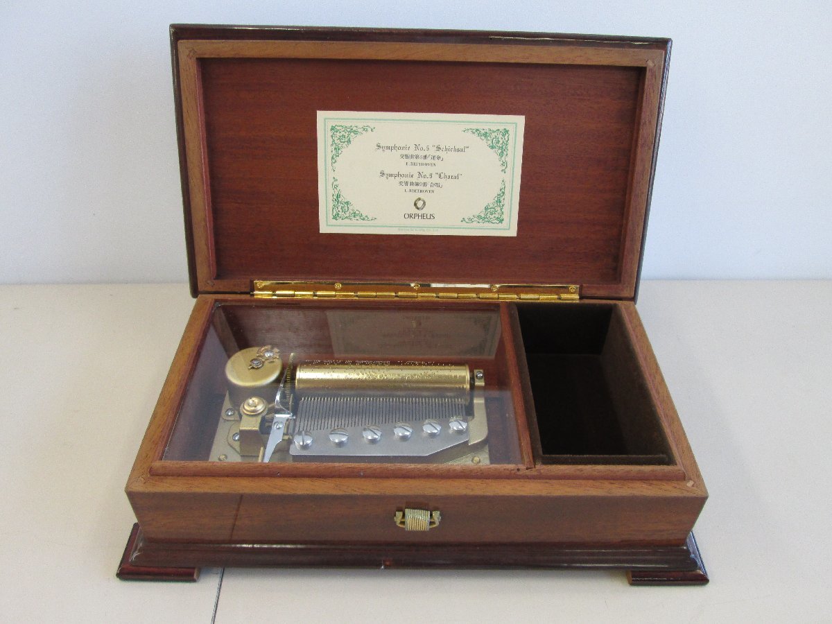 ORPHEUS オルゴール　愛の賛歌 エーデルワイス ORPHEUS オルゴール 愛の賛歌 エーデルワイス ORPHEUS