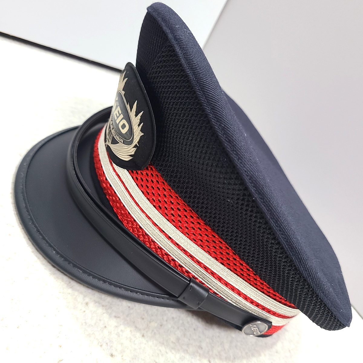 アンティーク 昭和レトロ 京王帝都電鉄 車掌帽子 アンティーク 昭和