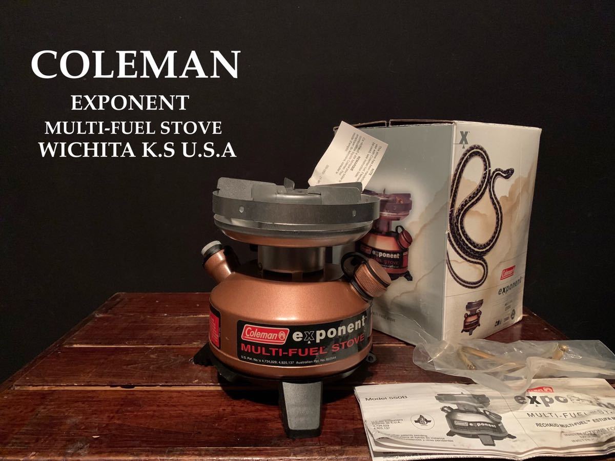 【未使用】☆未使用☆コールマン★Coleman★exponent/MULTIFUEL STOVE/ストーブ/シングルバーナー