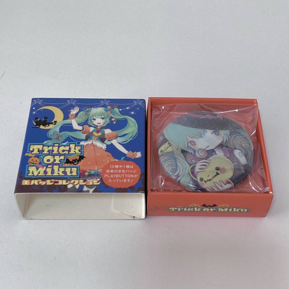 初音ミク「Trick or MIku」缶バッジコレクション PLAYBUTTON
