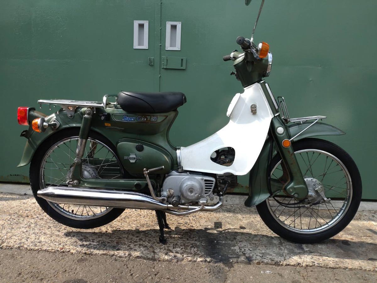 C50 カモメ 飛び乗っ クジラ スーパーカブ スーパーデラックス 1978年 