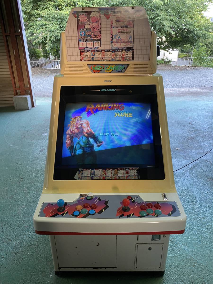 全体的に状態が悪い】SNK エスエヌケイ ストリートファイターIII NEW