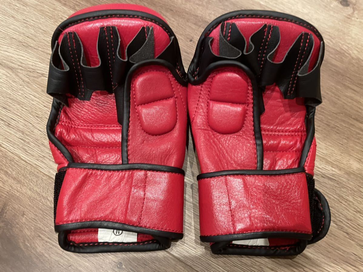 未使用に近い】オープンフィンガーグローブ パウンドグローブ isami
