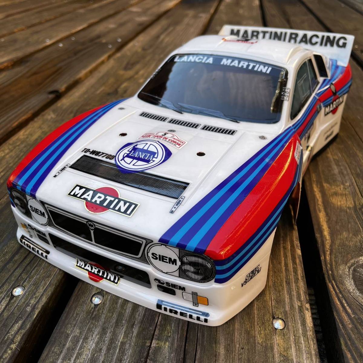 LANCIA RALLY 037 ラジコンカー用ボディキット　シェブロンモデルズ ファッション好きが選ぶ人気ブランドランキング】 LANCIA RALLY