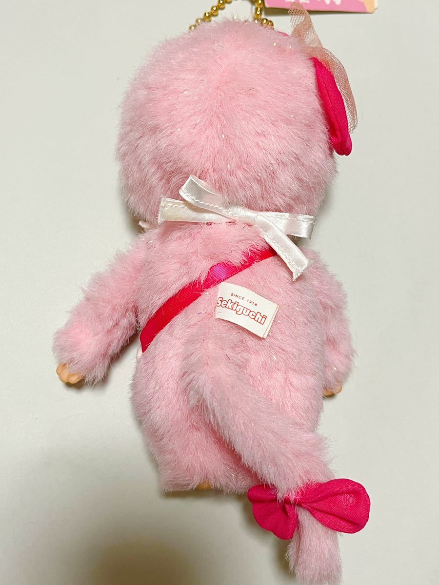 ☆美品☆激レア☆ハートアイズ モンチッチ バッグチャームピンク♡
