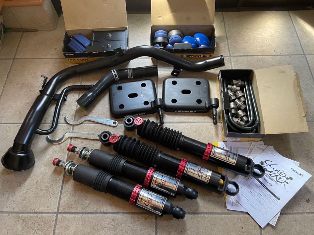 ハイエース玄武ハイパフォーマンスダンパーPRO クラウドウォーカープロ