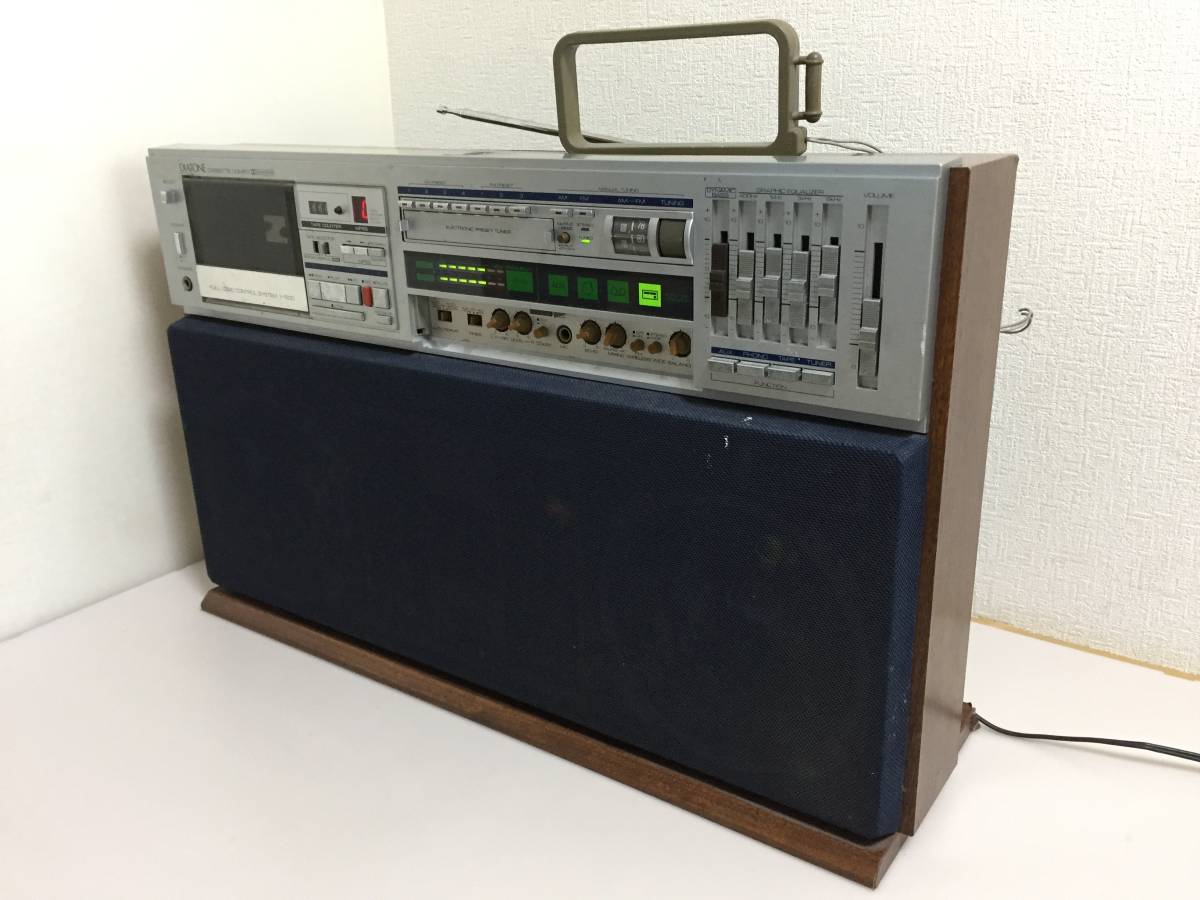 ☆通電OK ダイヤトーン Y-500 カセットコンポ 大型ラジカセ DIATONE