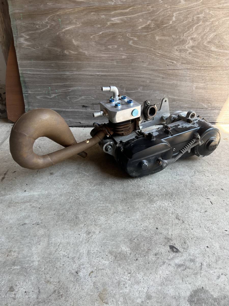 YAMAHA JOG 縦型エンジン用水冷ヘッド　2JA 当時物！ YAMAHA JOG 縦型エンジン用水冷ヘッド 2JA 当時物！