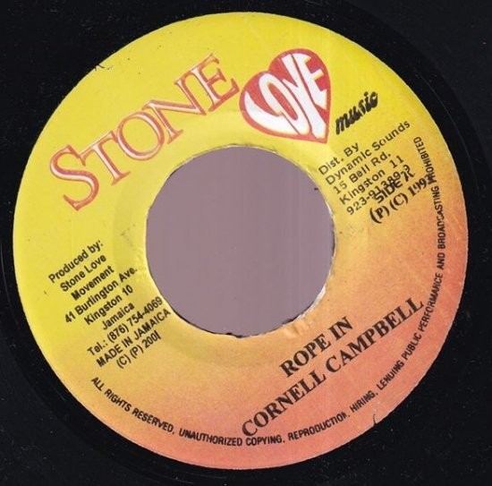 【やや傷や汚れあり】[Real Rock Riddim] Cornell Campbell - Rope In P0280の落札情報詳細 ...