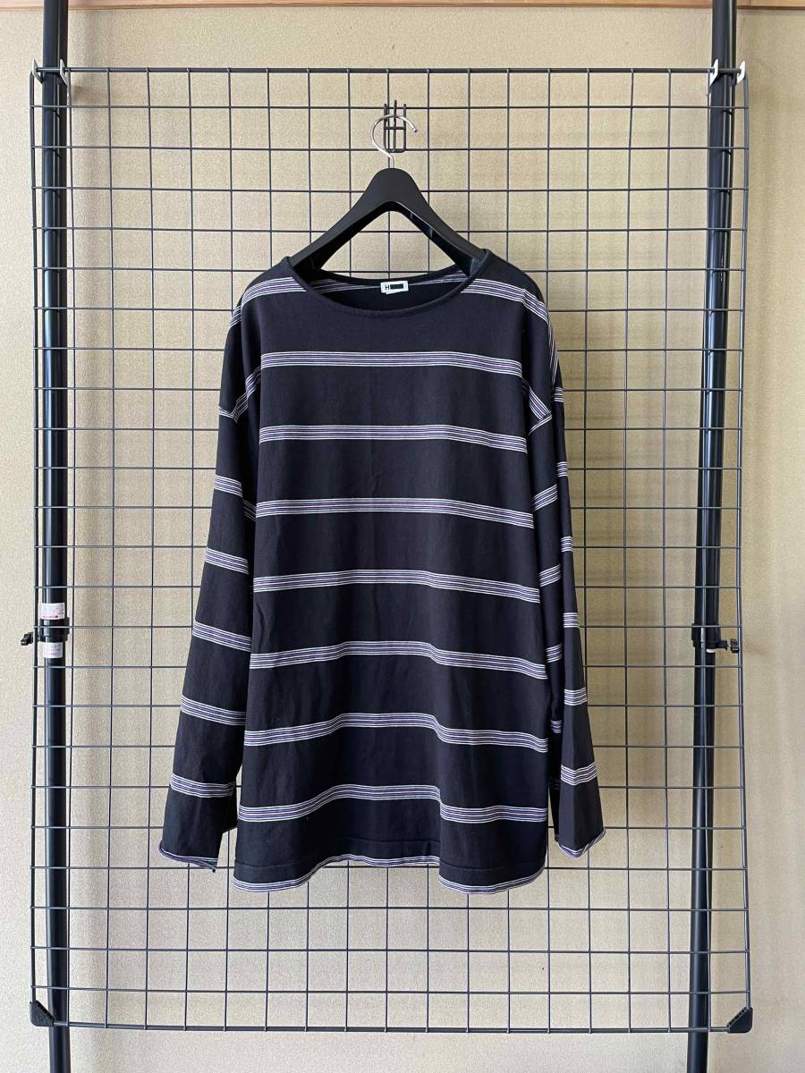 美品 UNUSED アンユーズド 18SS Short Sleeve Border T-shirt. 半袖 ...