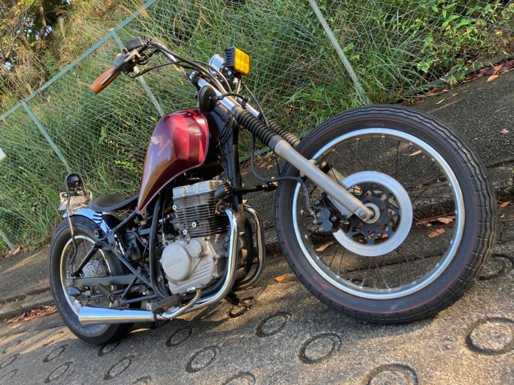 傷や汚れあり】CBX125カスタム jc12 6速Eg シングルキャブ ロンスイ 傷や汚れあり】CBX125カスタム jc12 6速Eg シングルキャブ ロンスイ