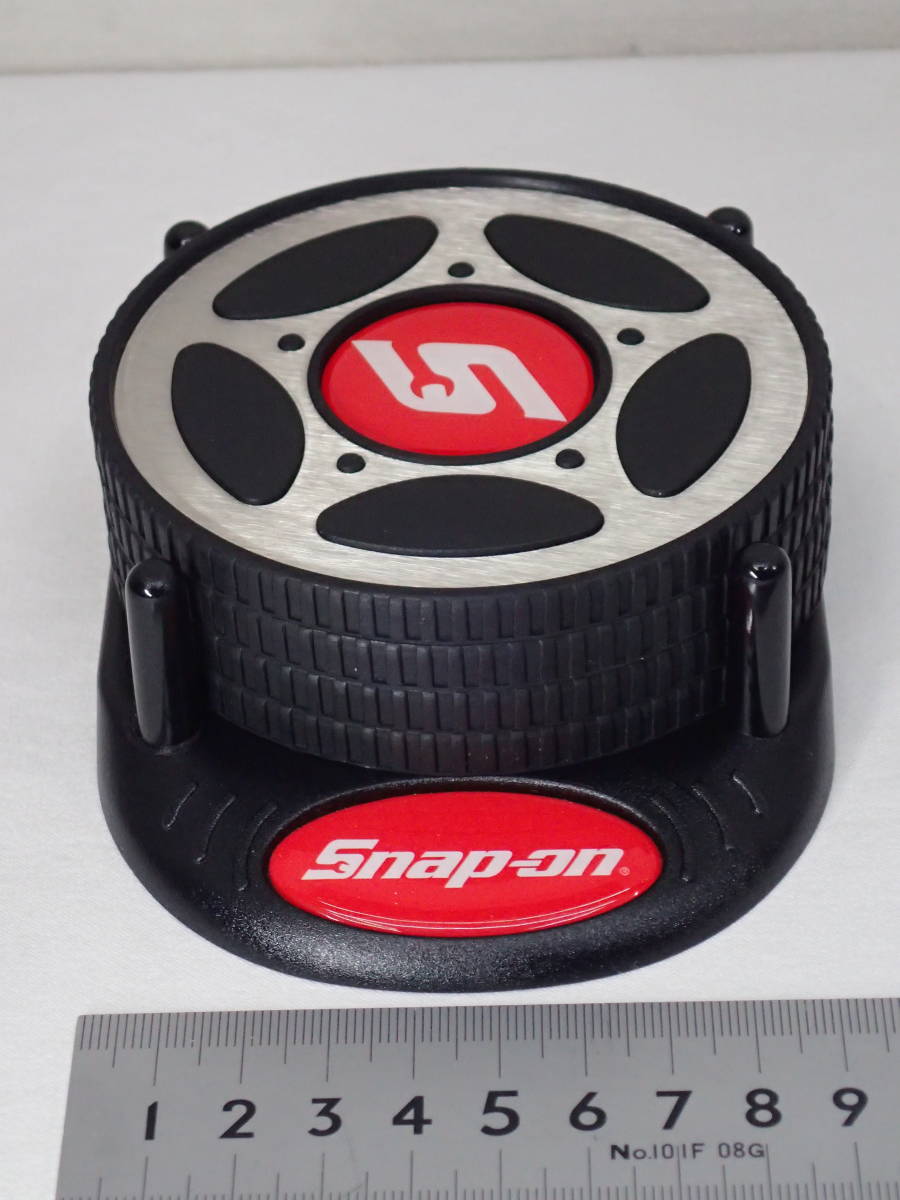 スナップオン ゴム製コースター4枚