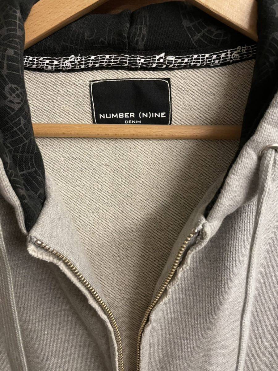 NAさん専用　2007SS NUMBER(N)INE 裏地音符 シルクジレ 2007SS NUMBER(N)INE 裏地音符 シルクジレ 【公式通販】