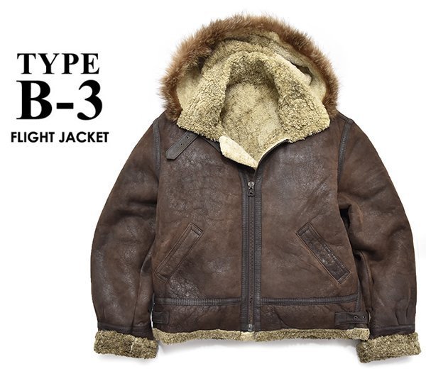 フライトジャケット TYPE B-3 JUNGWOO FUR CORP
