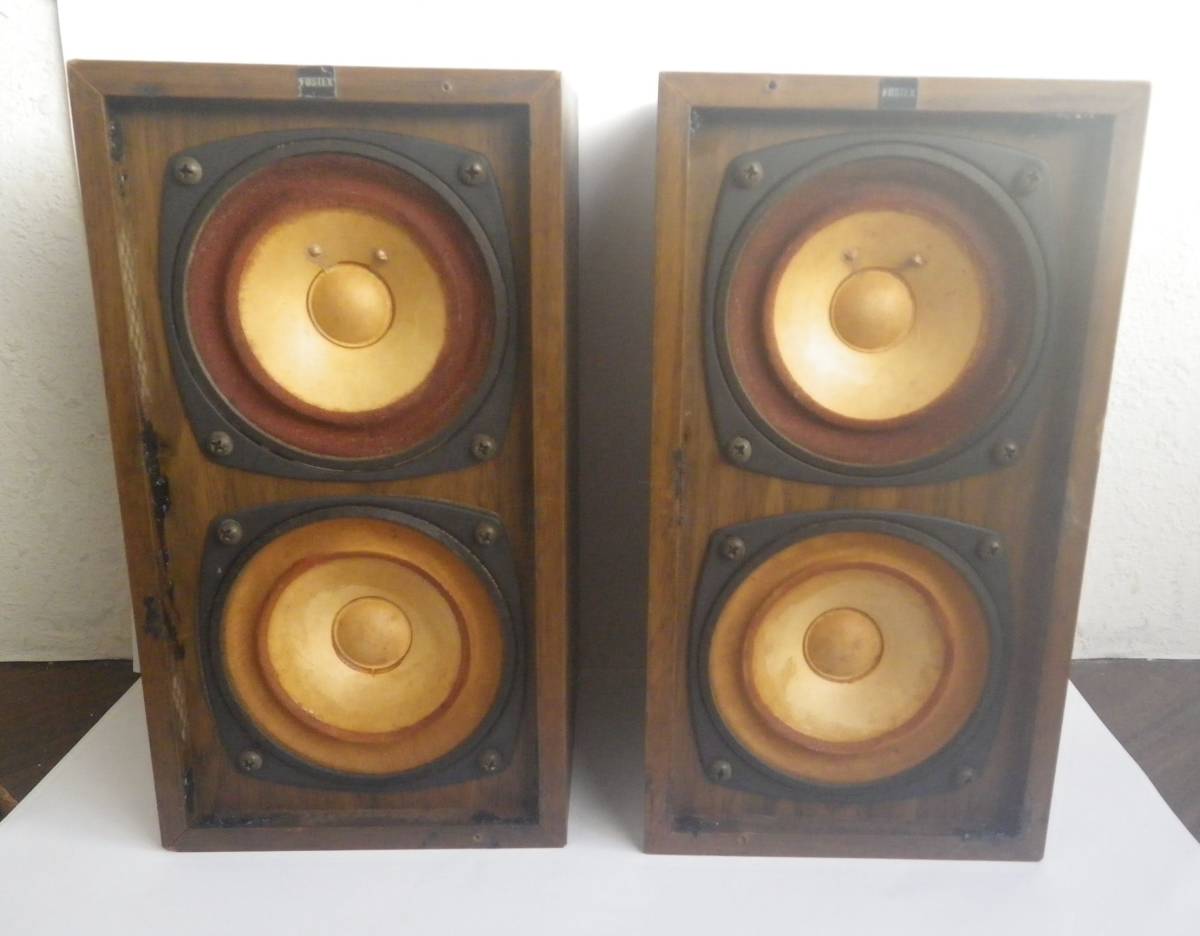 FOSTEX フォステクス フルレンジFE103 + ドロンコーン 8Ω スピーカーペア