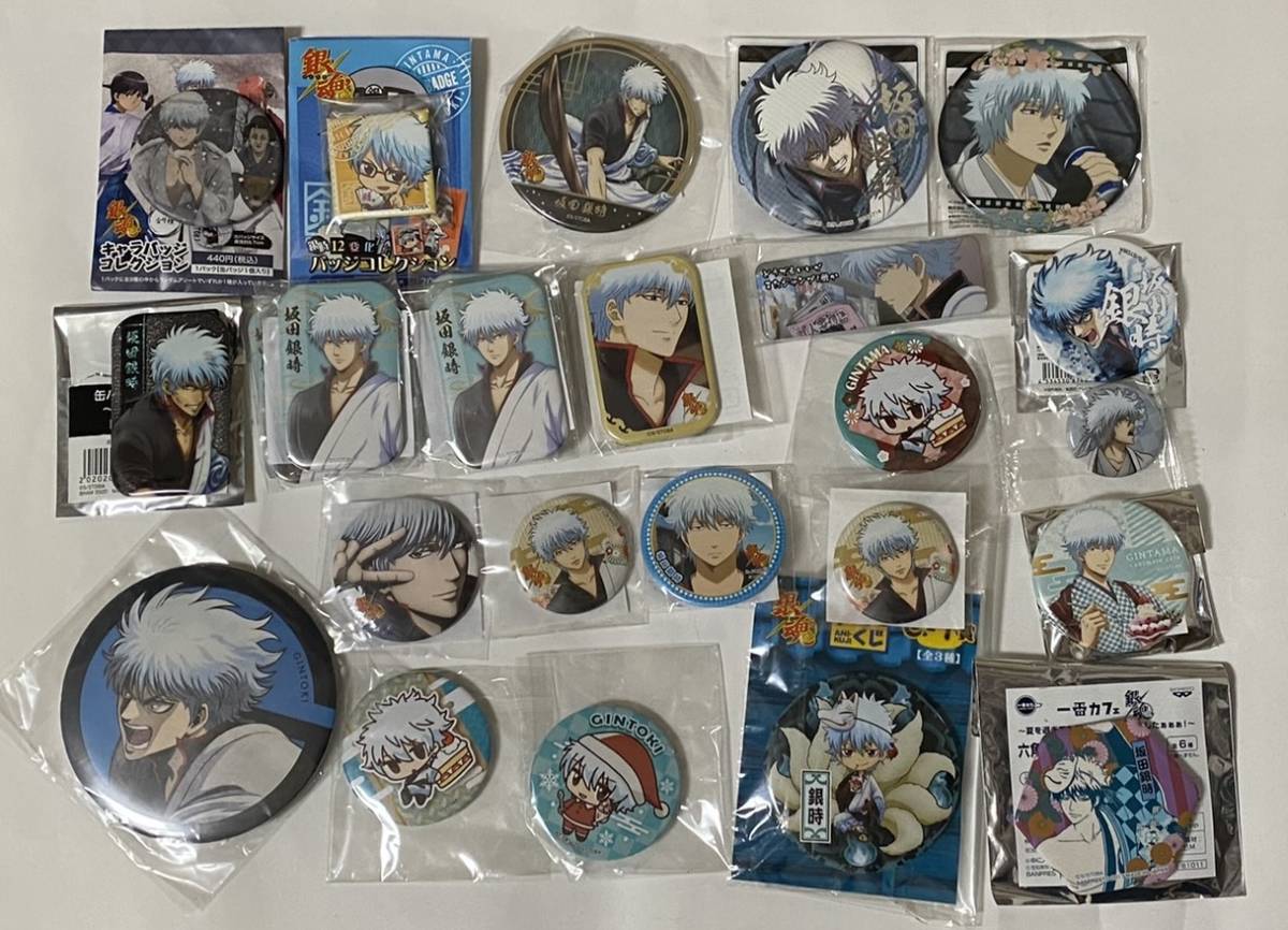 Chiba Chan Ikebukuro 銀魂 坂田銀時 JS コレクション缶バッジ