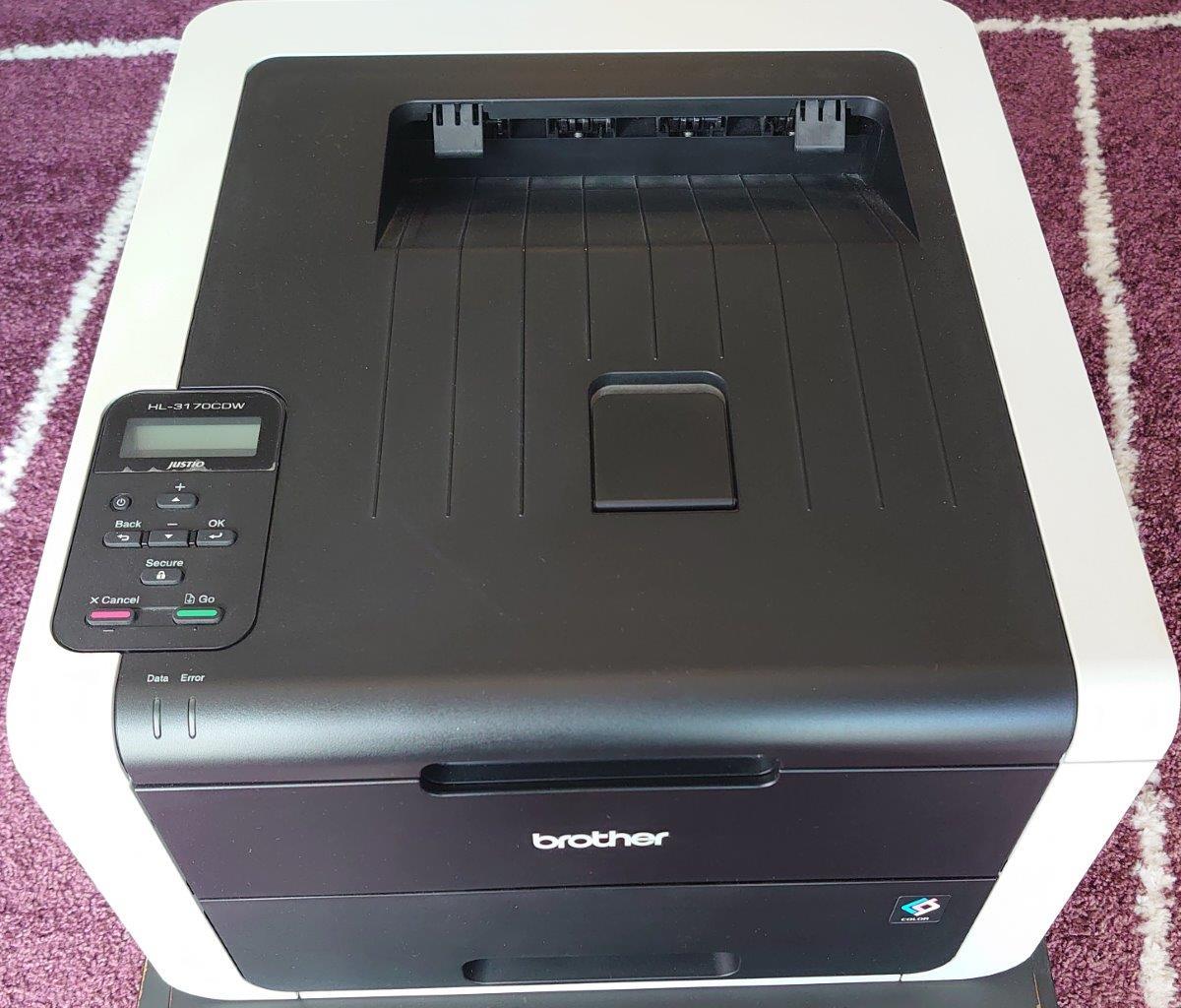 【目立った傷や汚れなし】Brother A4カラーレーザープリンター HL3170CDW （純正廃トナーボックス付） の落札情報詳細