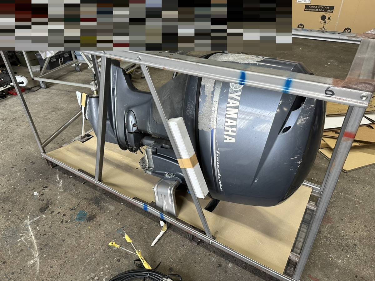 【全体的に状態が悪い】ヤマハ製 船外機 115馬力 4スト 走行動画有り 売り切りの落札情報詳細