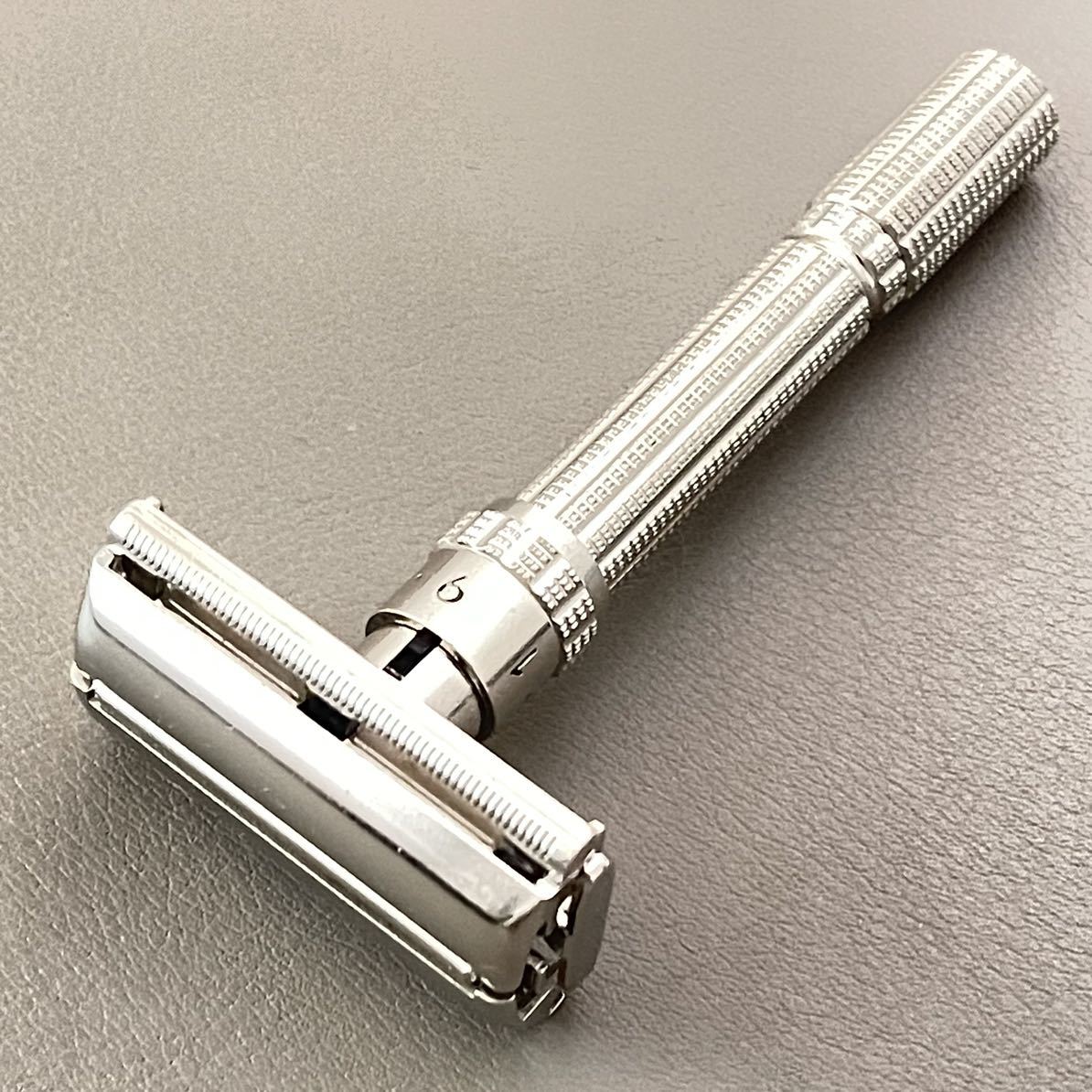Made in USA Gillette ARISTOCRAT ジレット ヴィンテージ両刃カミソリ