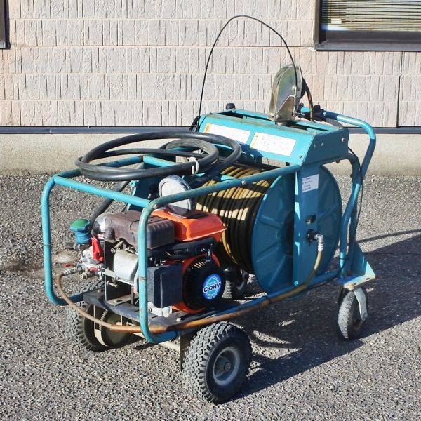 山形】ホンダ 動力噴霧機 WJ423 最高圧力 3.5Mpa ガソリン 動噴 セット ...