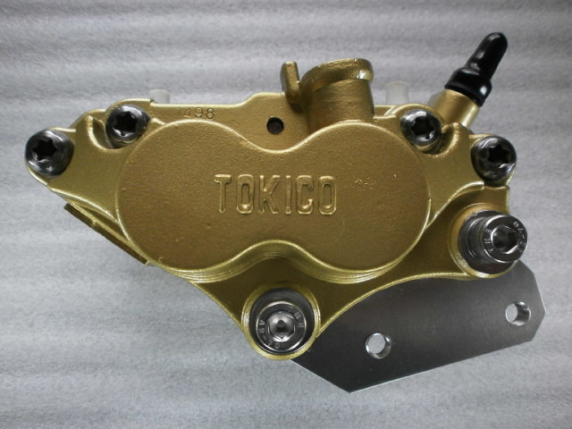 バリオス Ⅰ・Ⅱ】 スズキGSR400流用トキコ製4ポットリアキャリパー＋
