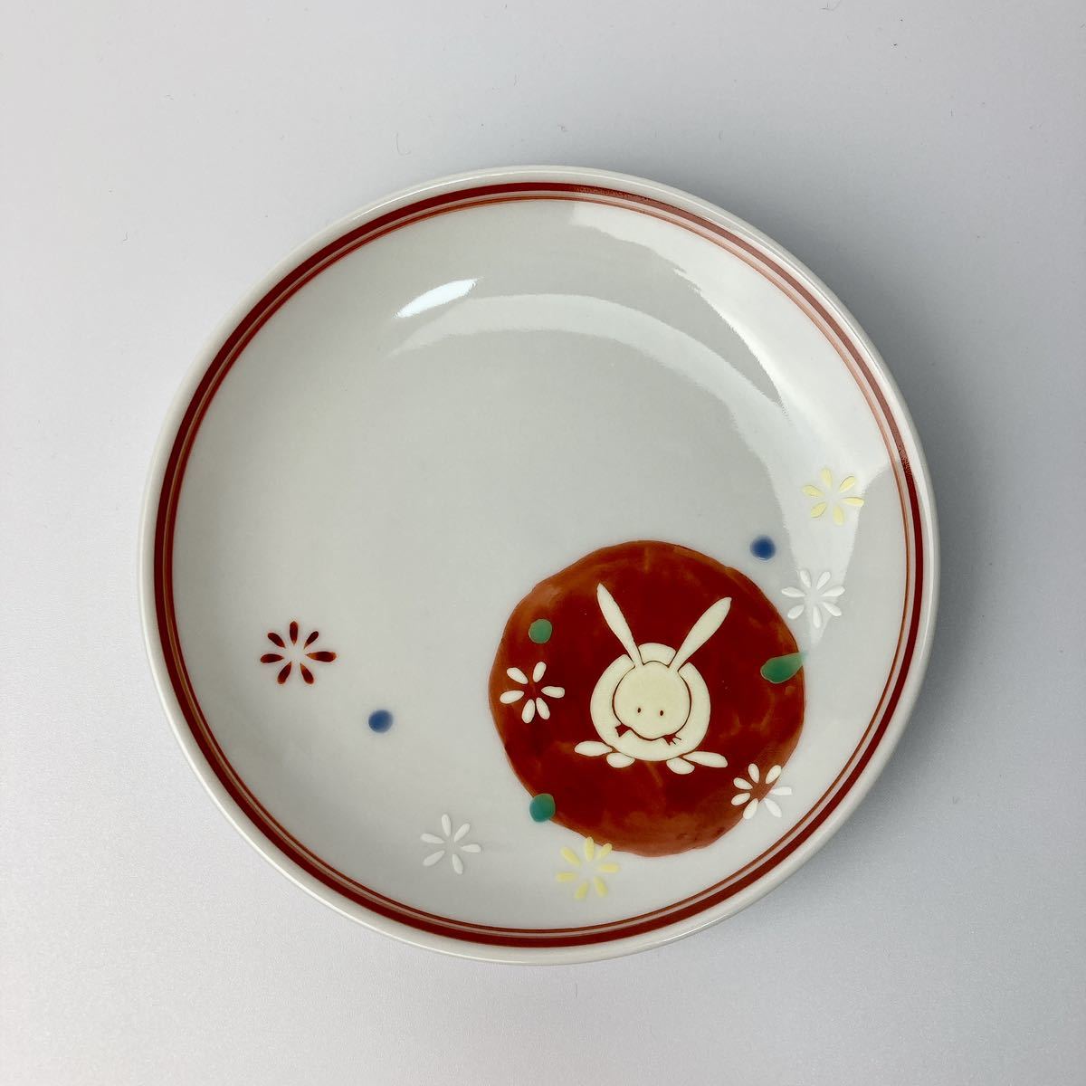 香蘭社　赤繪町工房　漬物セット　山茶花　鉢　小皿 忠之助商店 / 香蘭社 赤繪町工房 山茶花 飯碗 (赤)