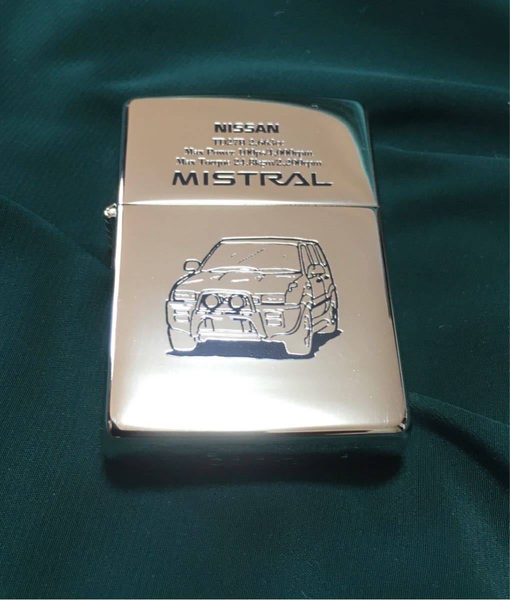 目立った傷や汚れなし】ZIPPO NISSAN MISTRAL ジッポー ニッサン 