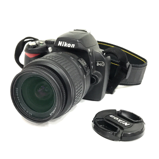 【全体的に状態が悪い】Nikon D40 AFS DX NIKKOR ED 1855mm 13.55.6G デジタル一眼レフカメラ