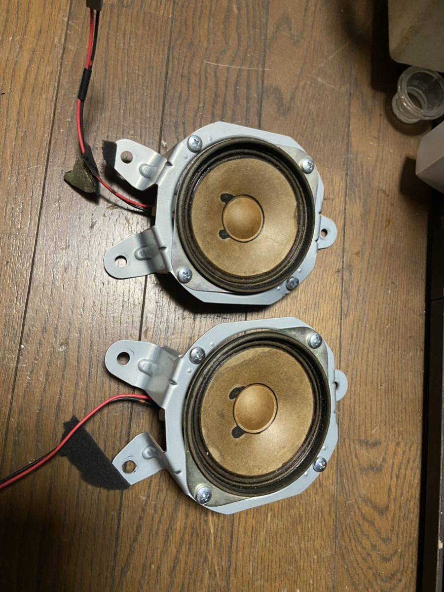 ⑩現ラパン(HE33S)社外 F/Rスピーカー(ブラケット同梱）トリム取り外し