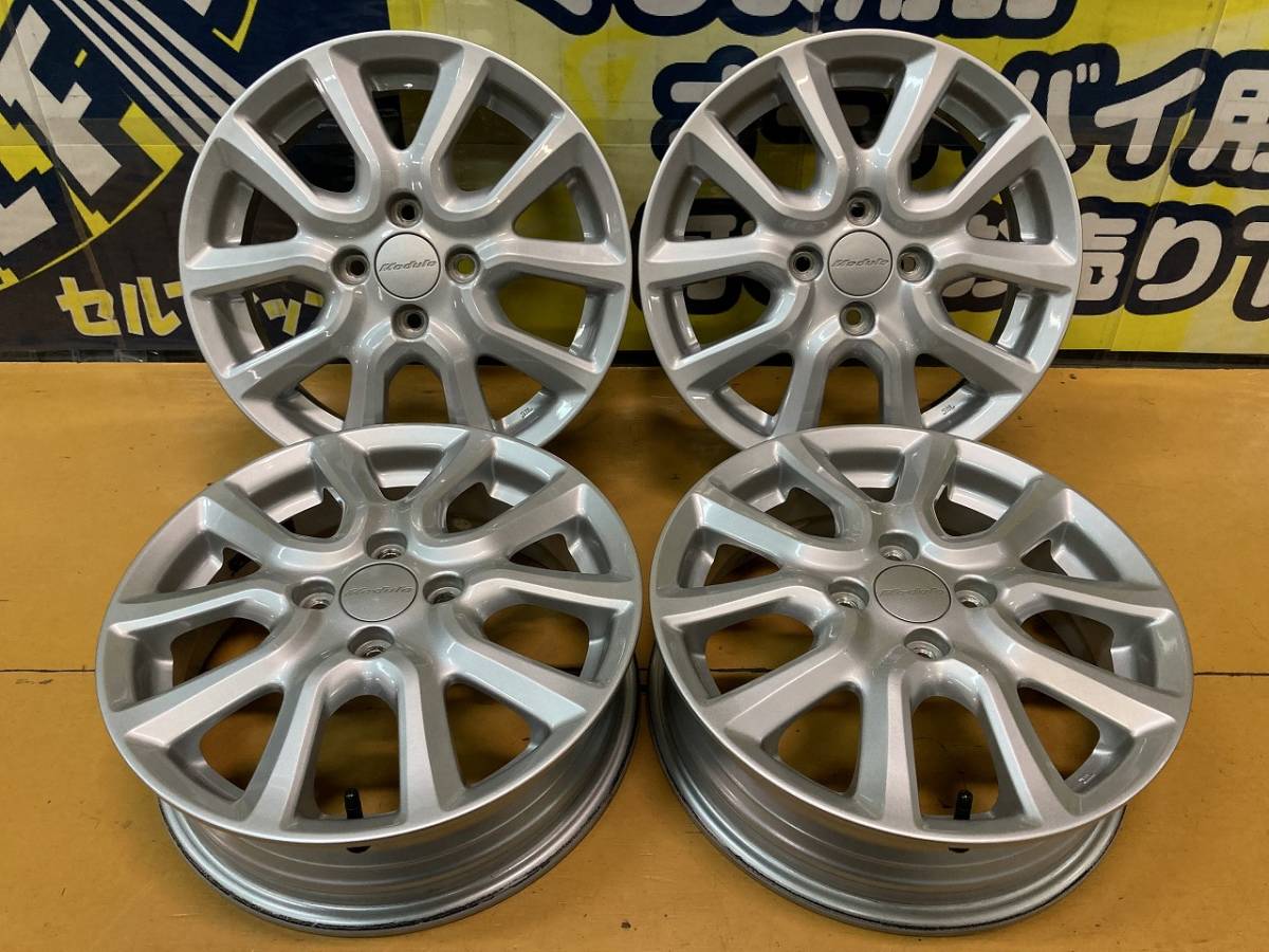 15インチ 5穴アルミホイール4本セット、ホンダモデューロ、