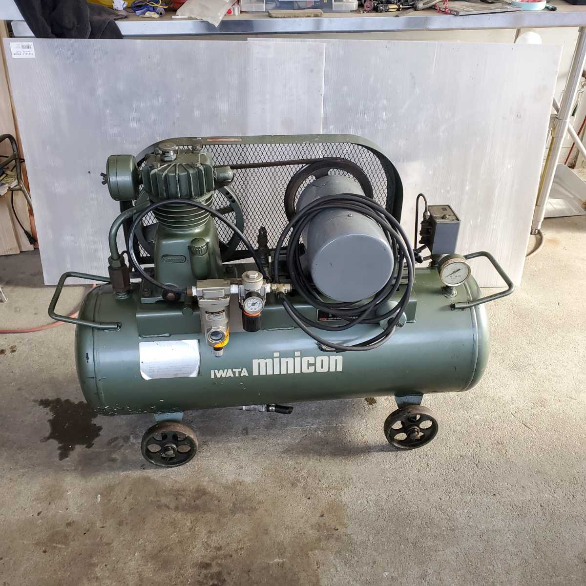 コンプレッサー ベビコン 200v タンク65ℓ