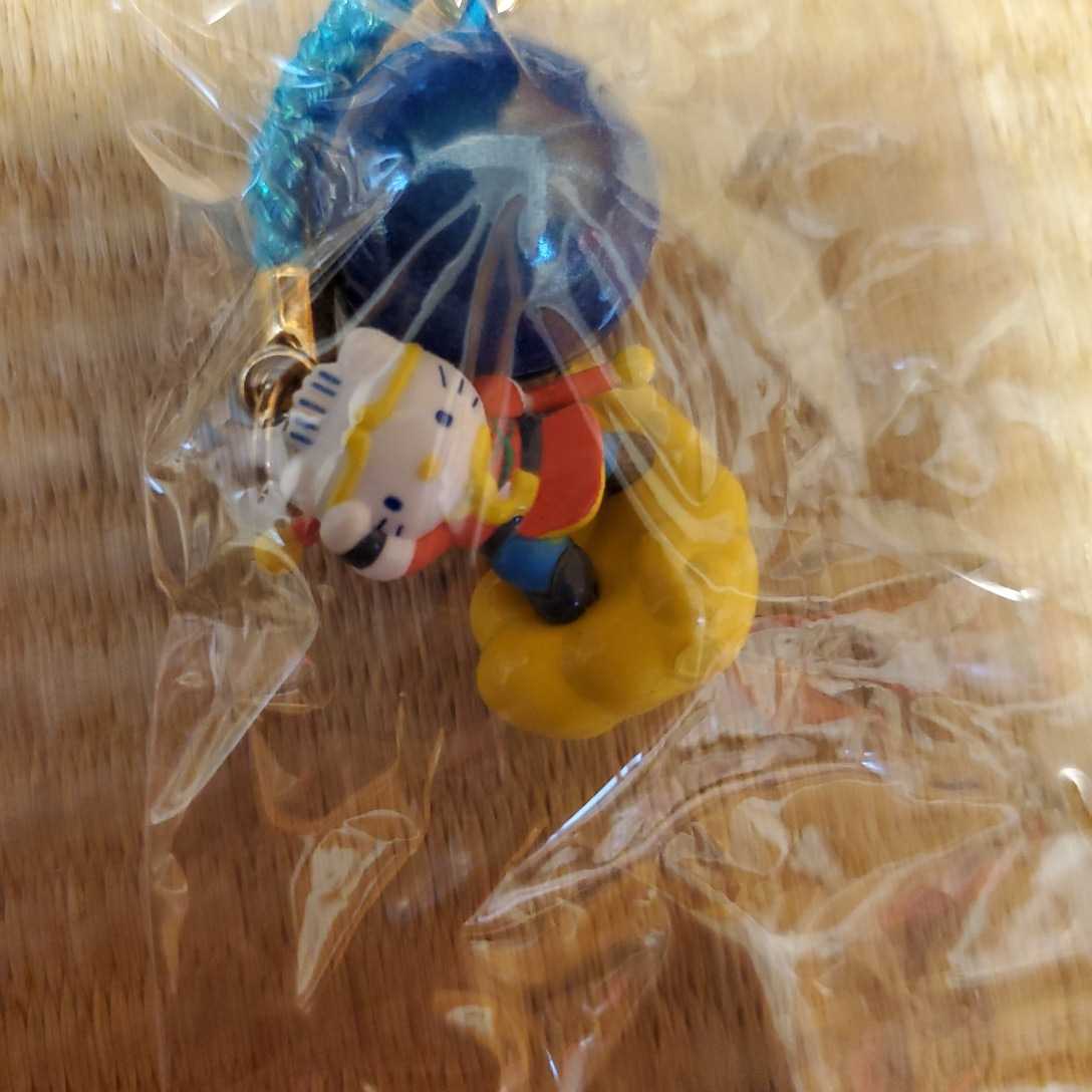 未使用】レア！キティ 根付 ストラップ スーパーアドベンチャー西遊記