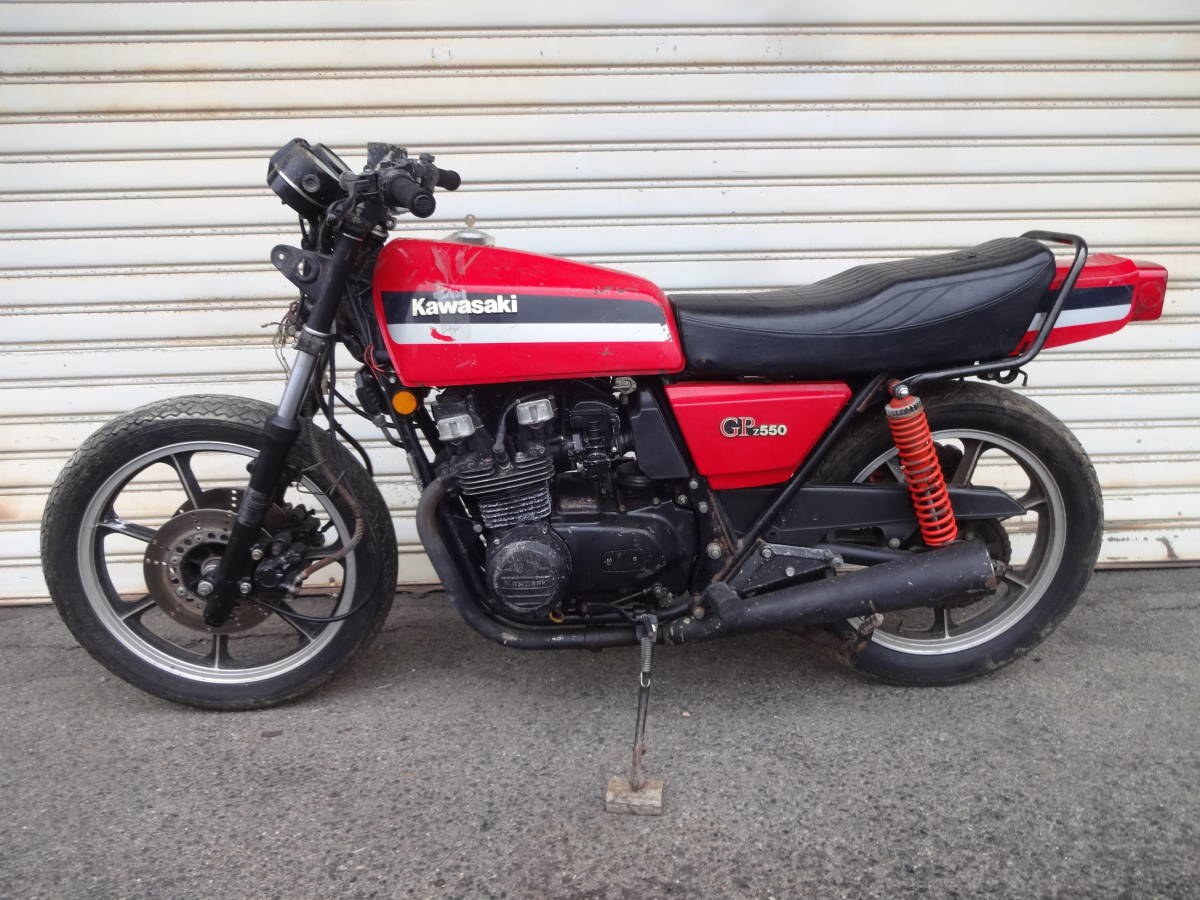 Z400FX レストア途中のベース