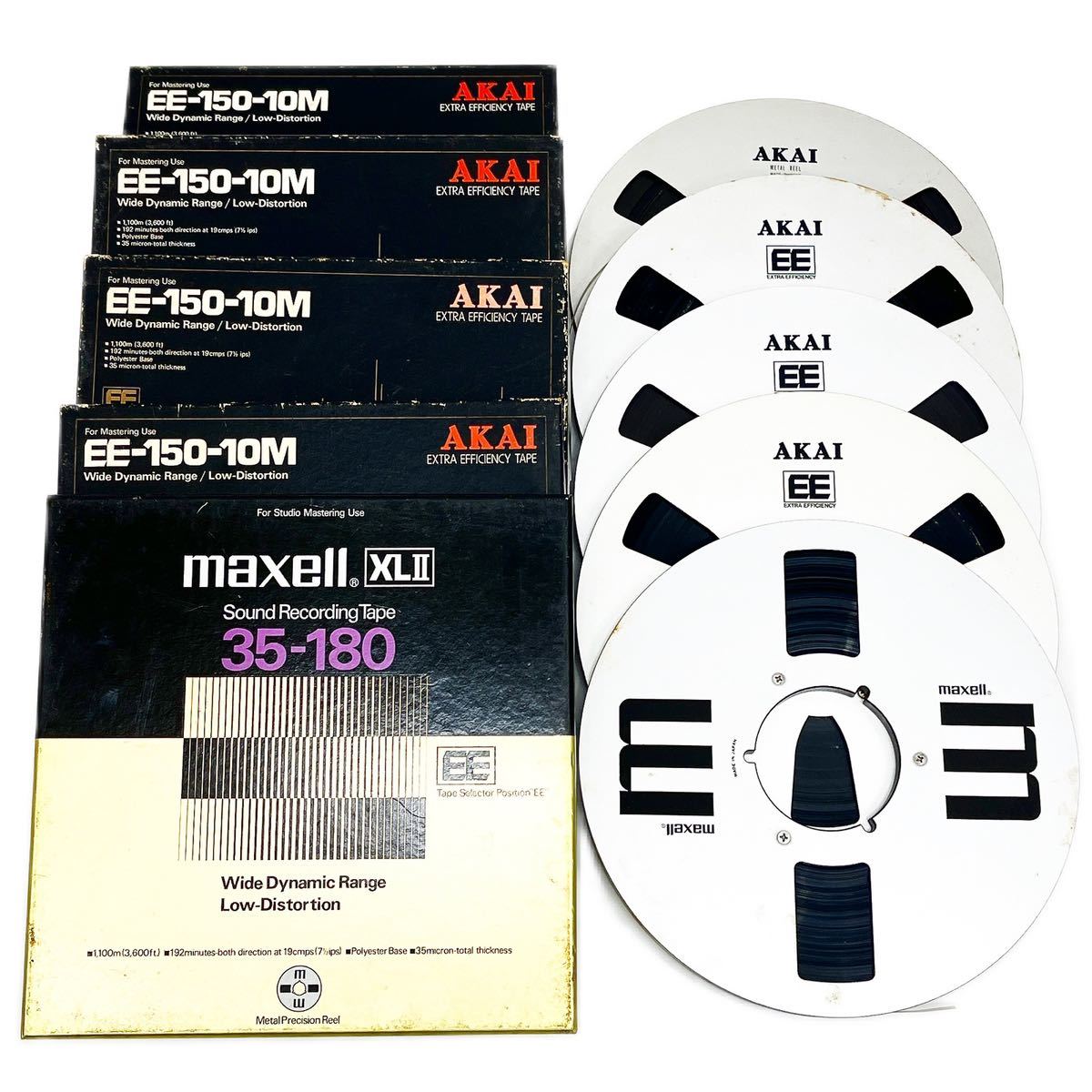 美品AKAI EE-150-10M メタルリールオープンデッキテープ 美品AKAI EE-150-10M メタルリールオープンデッキテープ