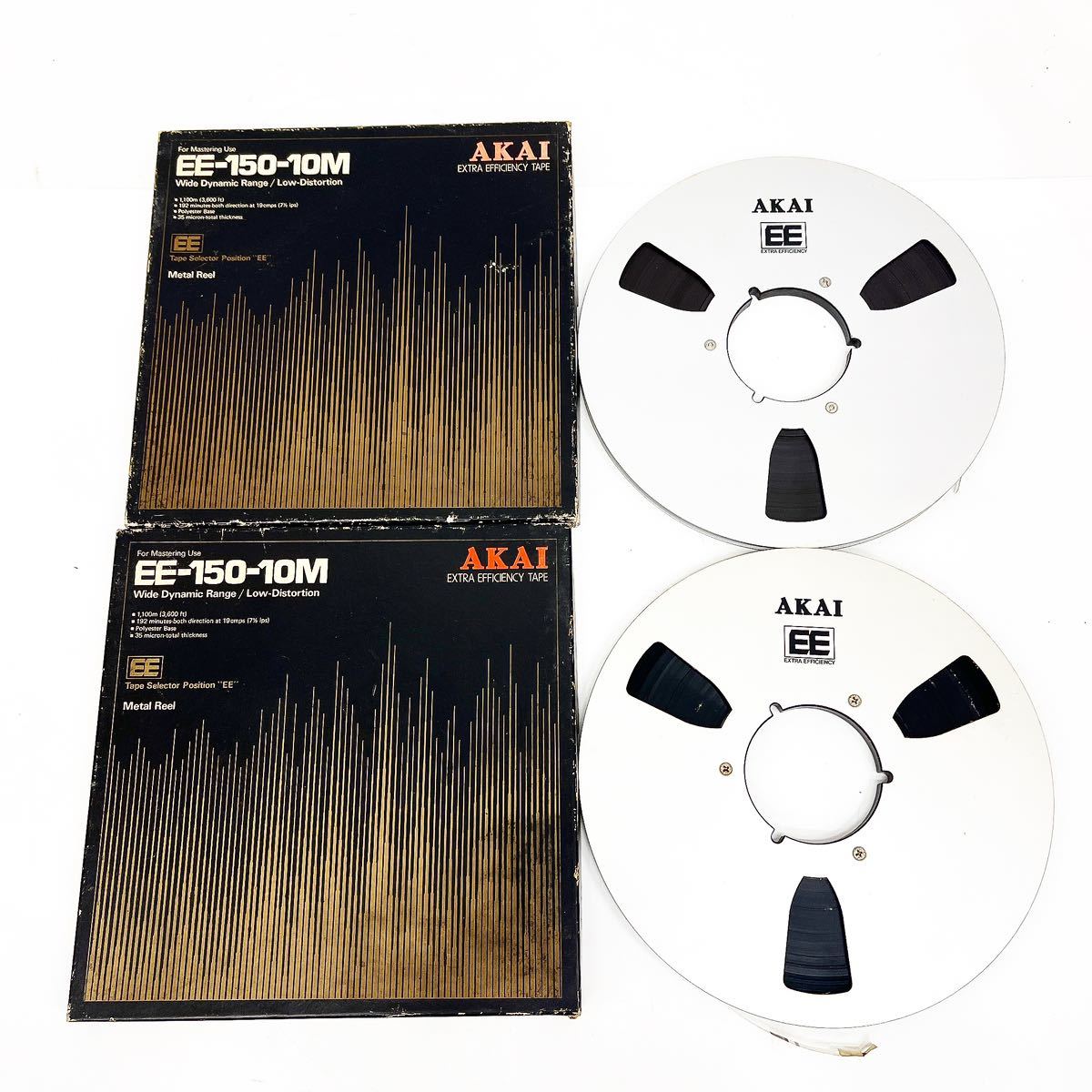 美品AKAI EE-150-10M メタルリールオープンデッキテープ 美品AKAI EE-150-10M メタルリールオープンデッキテープ