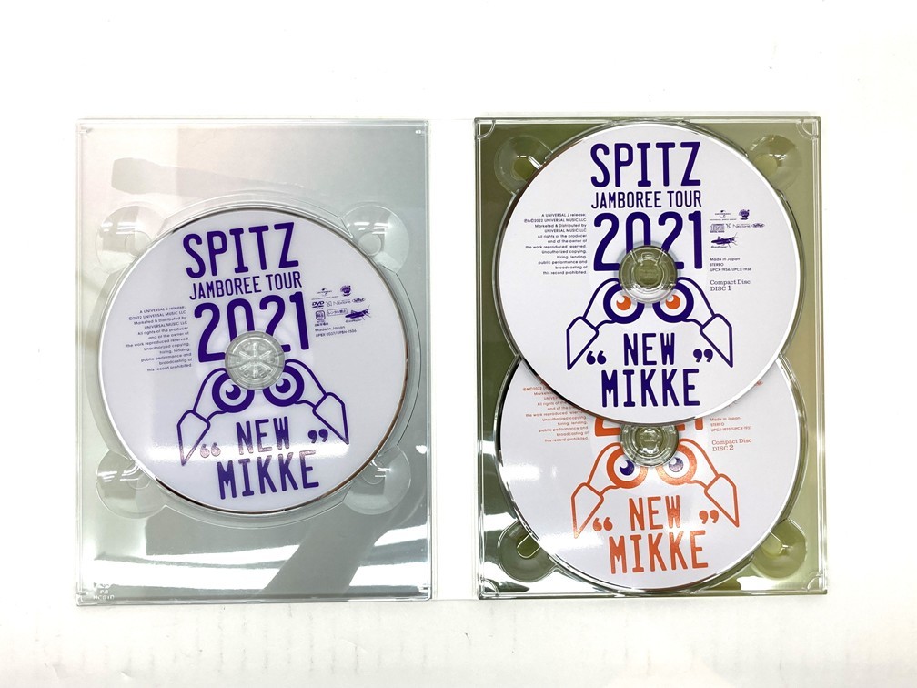 スピッツ/ 2021 NEW MIKKE 初回限定盤 【公式通販】