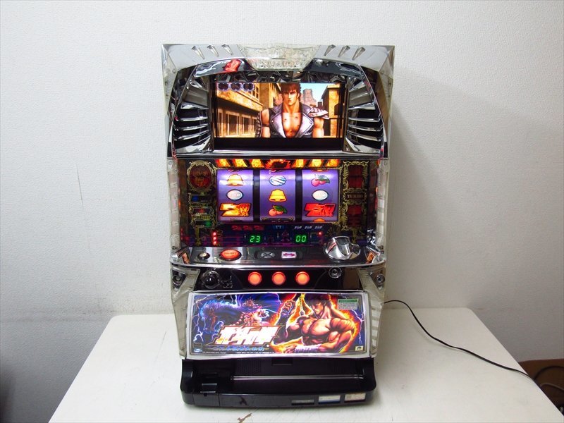 北斗の拳 キーホルダー 世紀末救世主伝説】東大阪発 パチスロ実機