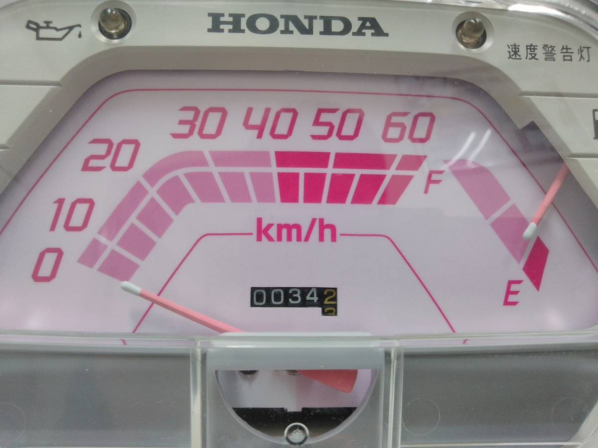 傷や汚れあり】クレージュタクト スピードメーター スーパータクト