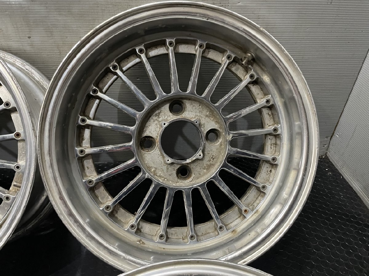 旧車ホイール Speed star Hart スピードスター 15インチ 4本 6.5