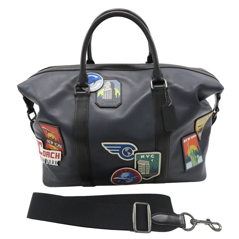 【目立った傷や汚れなし】【1円】COACH コーチ VOYAGER TRAVEL PATCHES 2WAYバッグ [240001869818