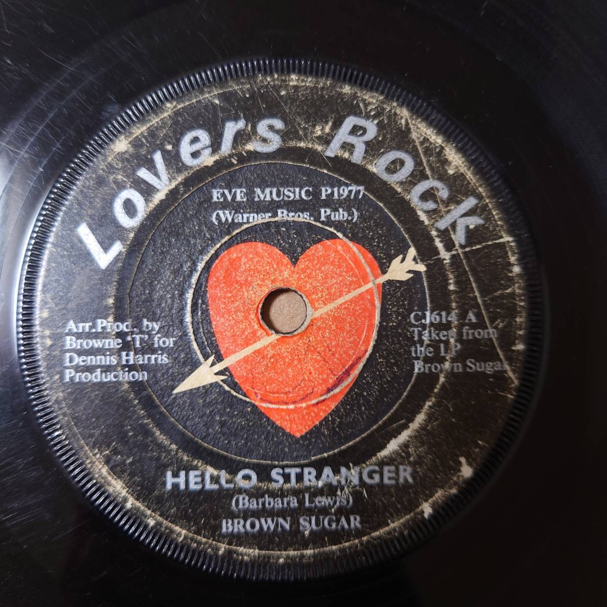 leaarners / hello strangers 【LP レコード】 ☆超絶レア☆ Brown Sugar - Hello Stranger // Lover's Rock