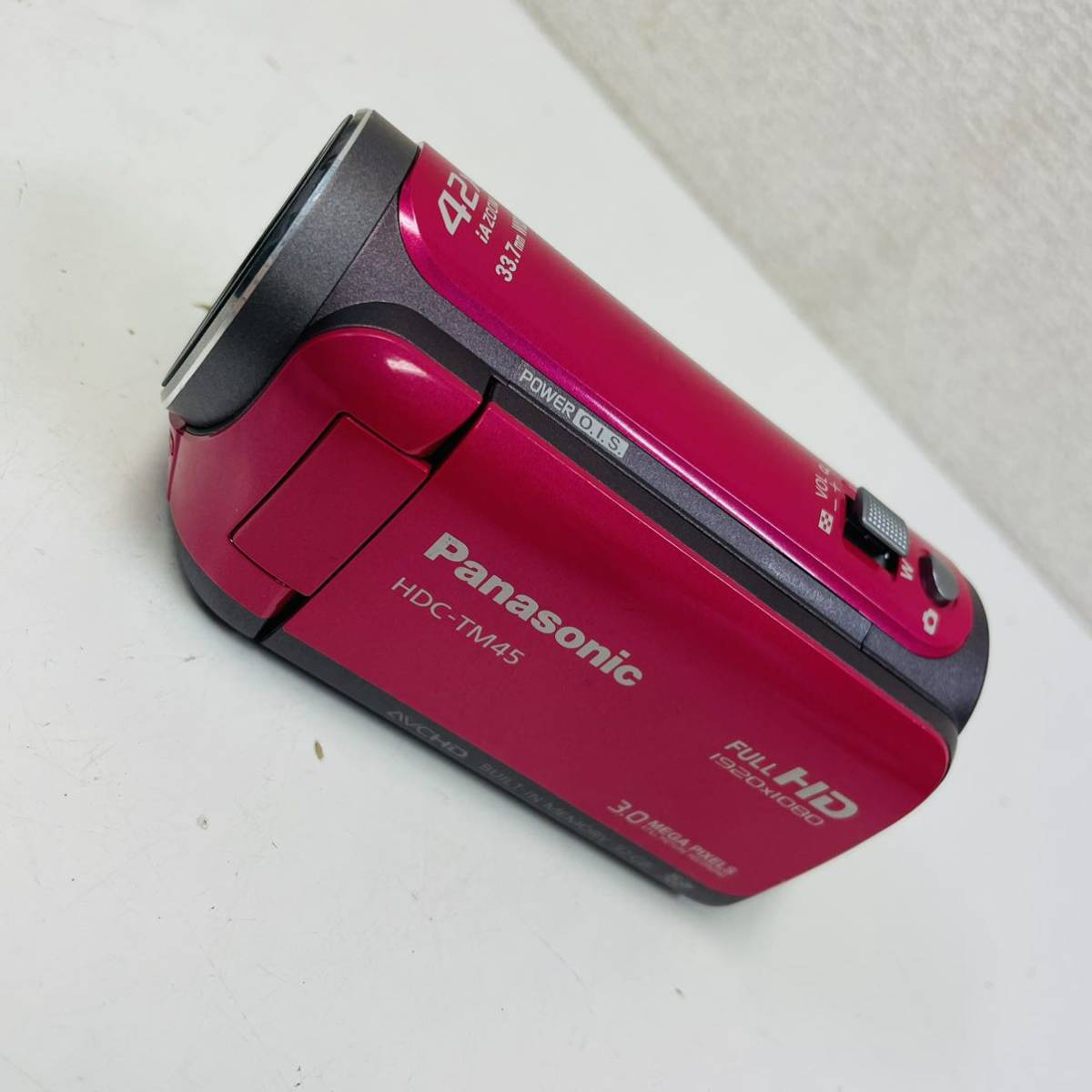 Panasonic HDC-TM45 ビデオカメラ 動作確認済み レトロ 概要 デジタルハイビジョンビデオカメラ HDC-TM45 | デジタル