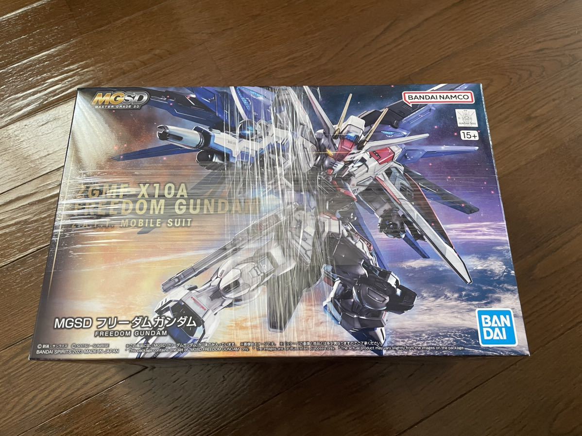 MGSD フリーダムガンダム 新品未開封品　機動戦士ガンダムSEED バンダイ MGSD フリーダムガンダム｜バンダイ ホビーサイト