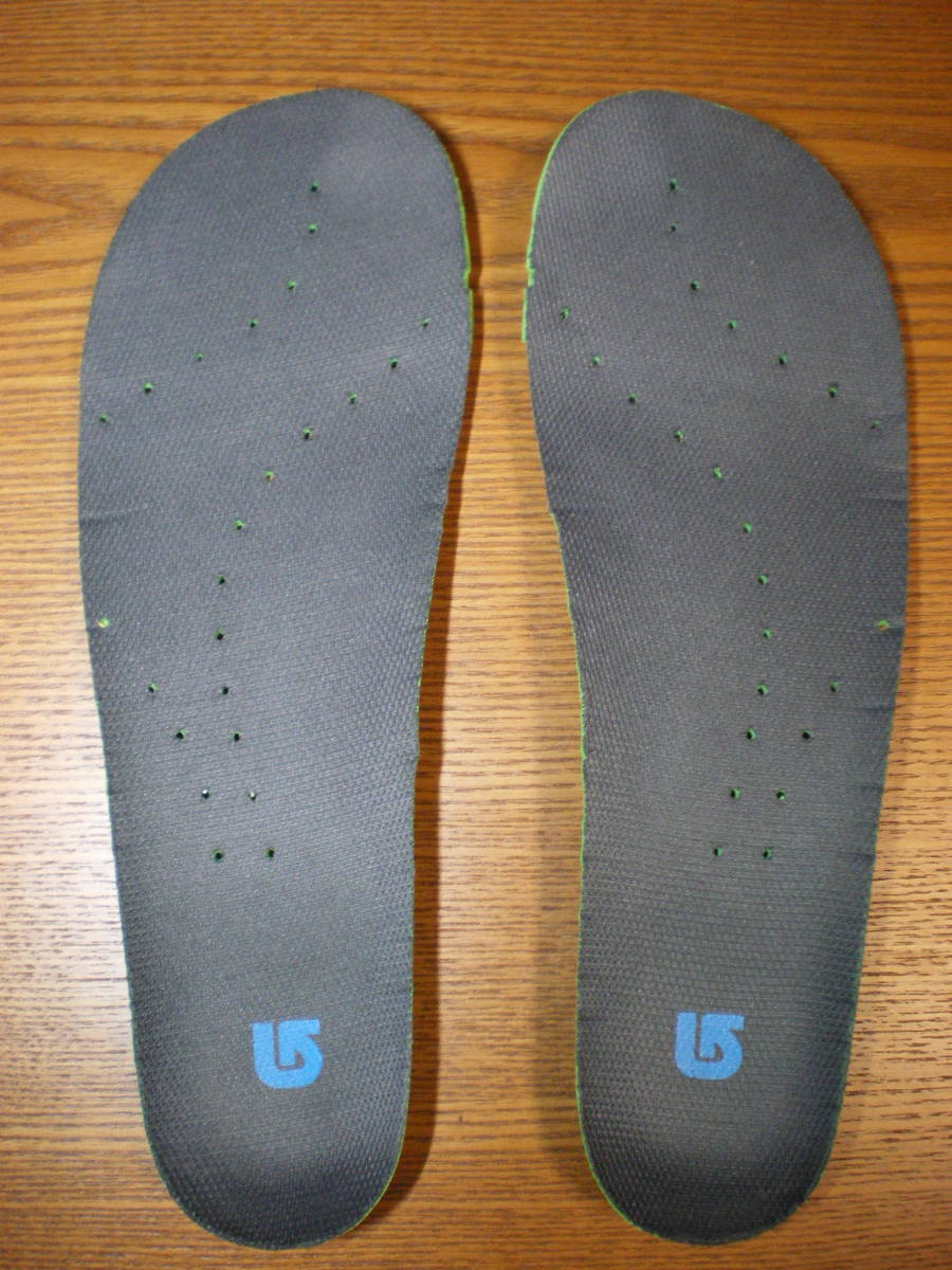 【目立った傷や汚れなし】★バートン スノーボード ブーツ インソール BURTON SNOWBOARD BOOTS INSOLE 28㎝ 左右