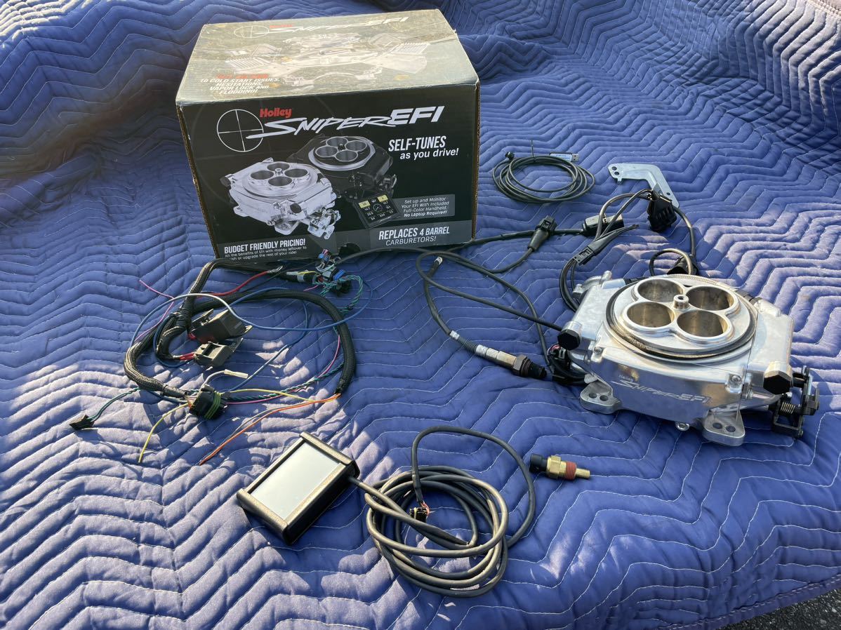 【やや傷や汚れあり】★HOLLEY製 EFI インジェクション システム SNIPER スナイパー ホーリー EFI シェビー フォード