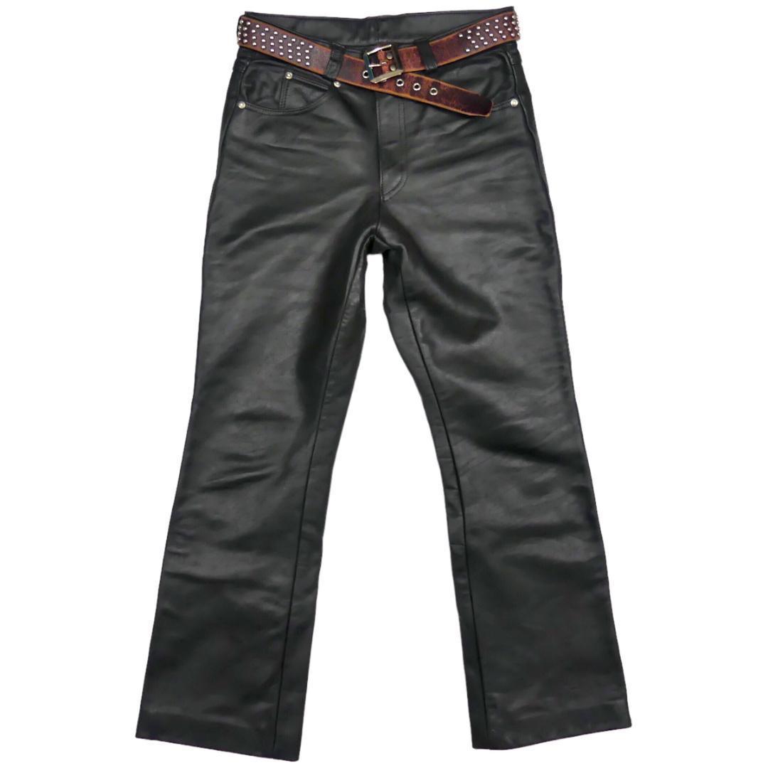 USA製 Schott レザーパンツ ライダース ライディング 30