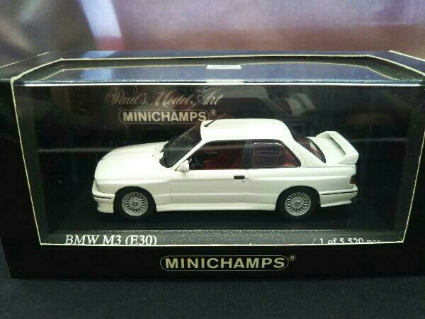 Miniature MINICHAMPS BMW M3 E30 1991 Bleu - Échelle 1/43 - Rare